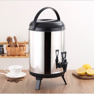 Bình ủ trà giữ nhiệt dung tích 10L giữ nhiệt nóng lạnh
