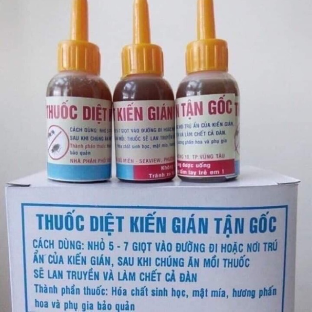 Thuốc diệt kiến, diệt gián sinh học cực an toàn