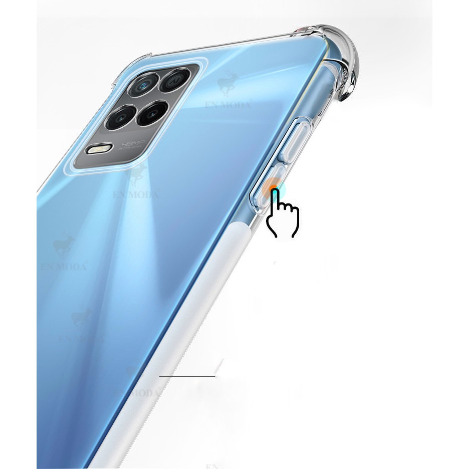 ỐP REALME 8 5G / REALME Q3 / V13 DẺO TRONG LỒI 4 GÓC ÔM KHÍT MÁY HẠN CHẾ Ố VÀNG