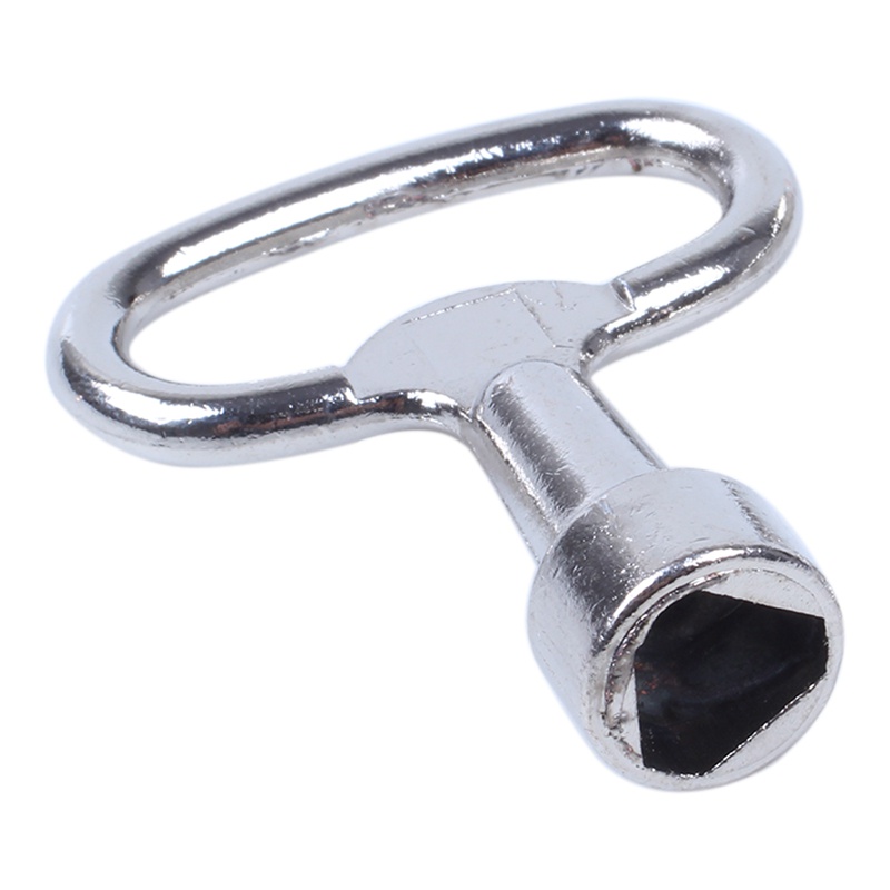 Khe khóa cho bu lông Bảng kim loại hình tam giác ba góc 8 mm x 2