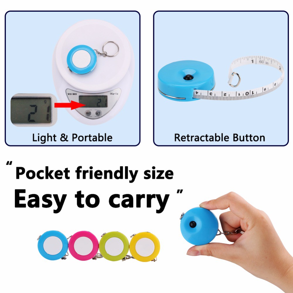 Thước Dây Rút Mini Kích Thước 1.5m