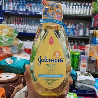 Sữa tắm gội toàn thân Johnson's Baby 500ml