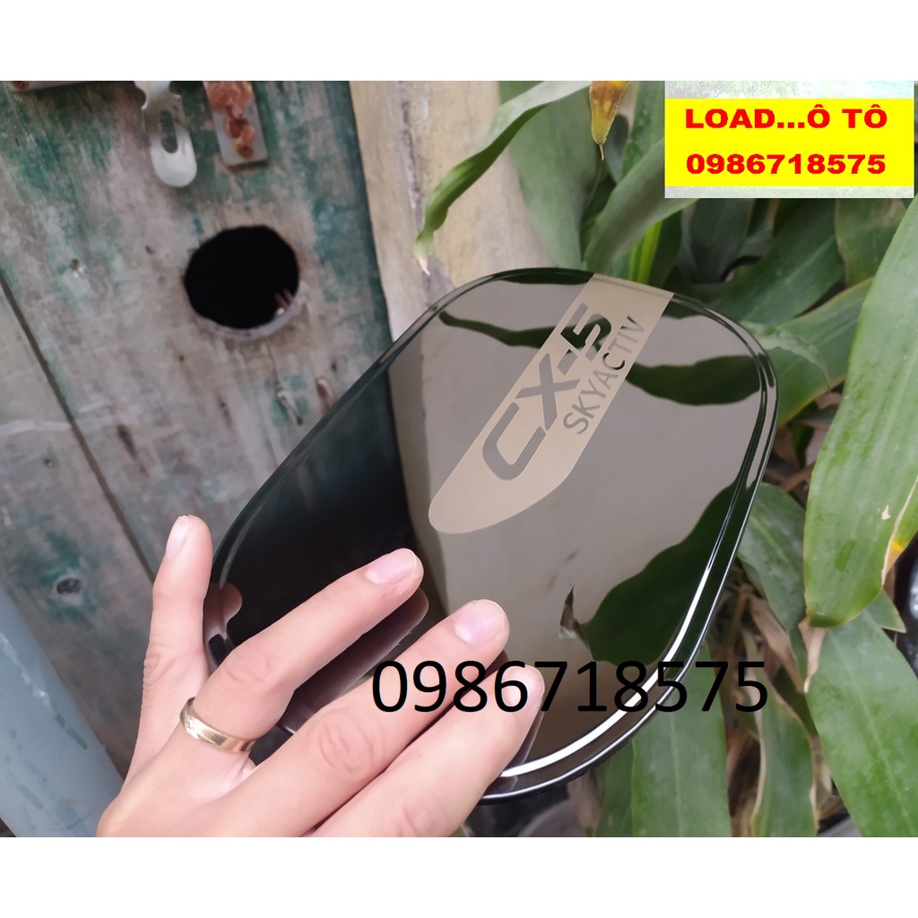 Ốp Nắp Xăng Vân Titan Mazda CX5 2023-2018 Cao Cấp