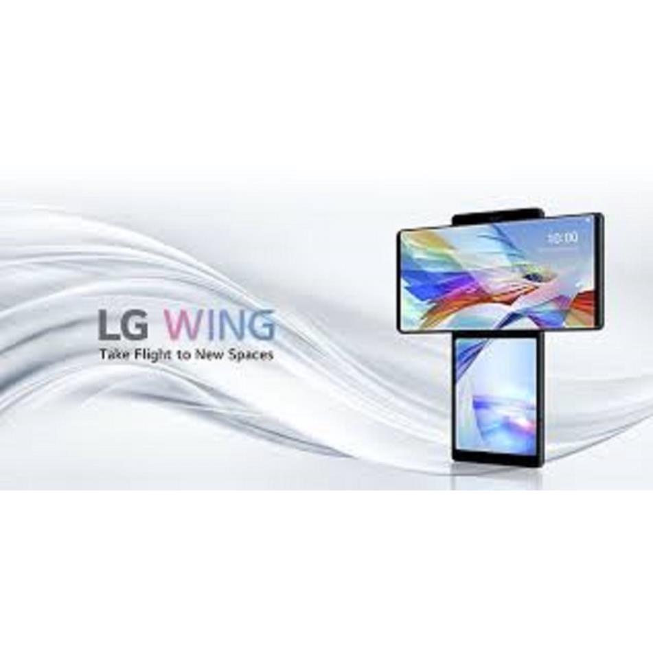 điện thoại LG Wing hỗ trợ 5G ram 8G rom 256G máy Chính Hãng, 2 Màn hình Xoay độc đáo, cày game chất - BC 05