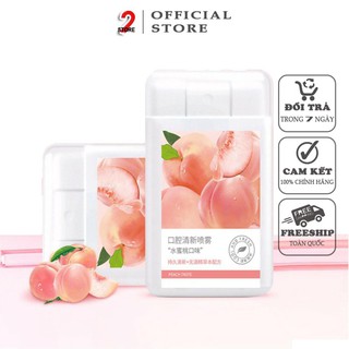 Xịt Thơm Miệng Heyxi👉Xịt miệng, thơm miệng heyxi vị đào thơm mát