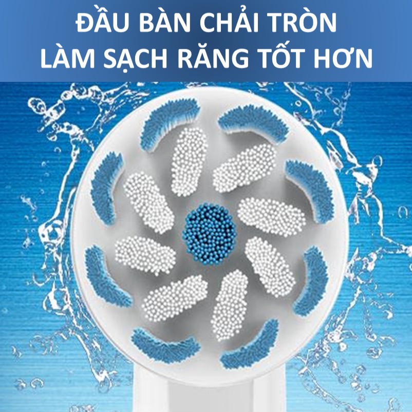 Bàn Chải Đánh Răng Điện Oral-B Pro 2000s - Chăm sóc răng niềng & răng nhạy cảm