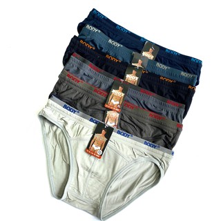 Bộ Sịp Nam, Quần Lót Tam Giác Body Cotton [CHÁT CHỌN MÀU]