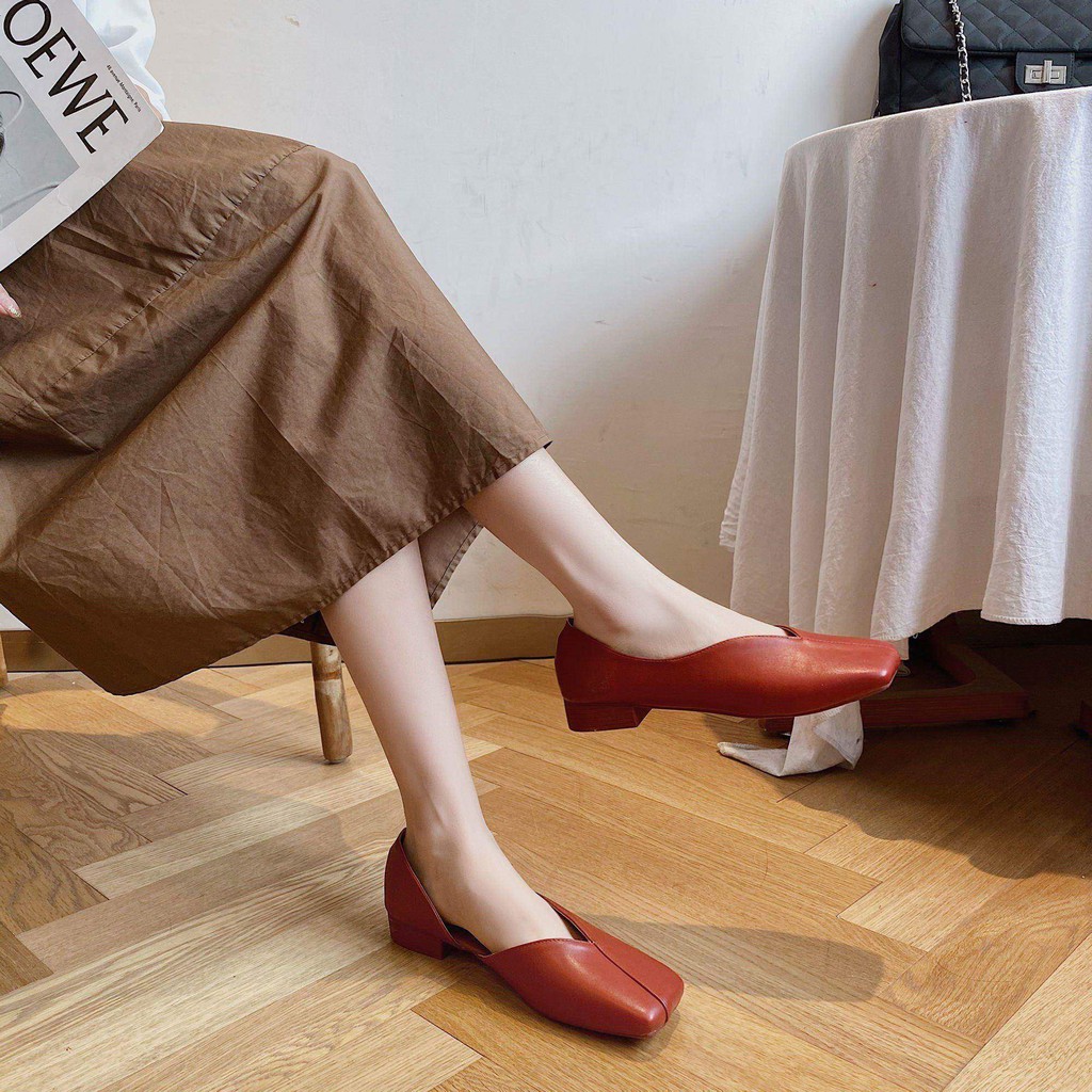 Giày Búp Bê Mũi Vuông Thời Trang 2021 Cho Nữ | BigBuy360 - bigbuy360.vn