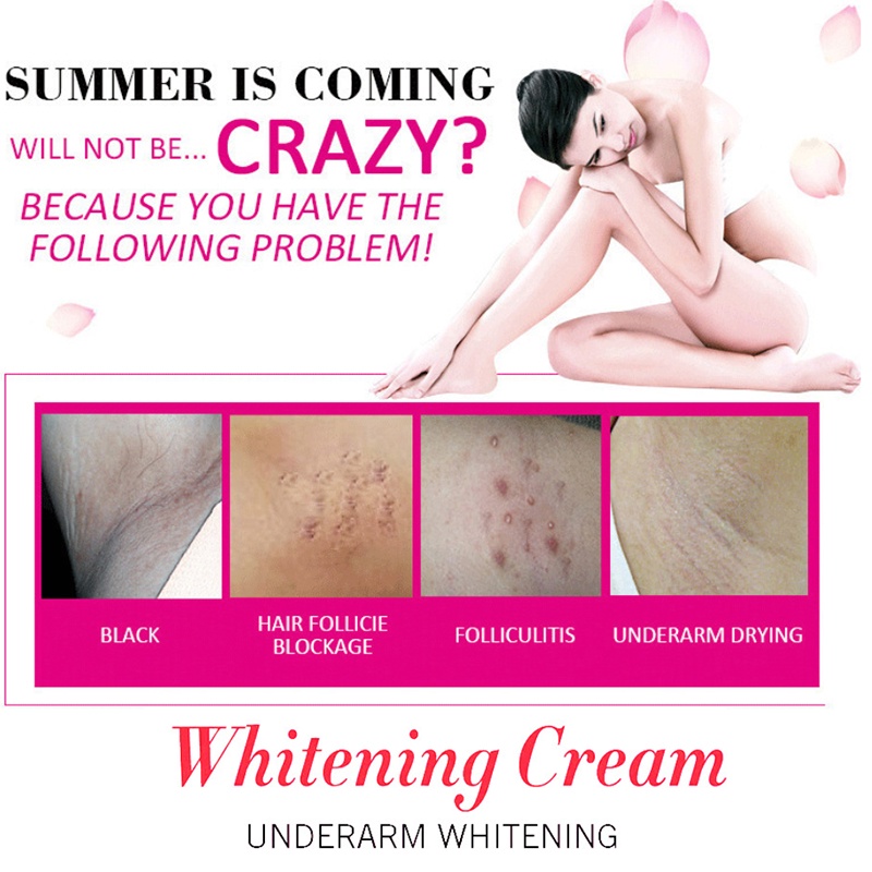 Kem Làm Trắng Vùng Da Dưới Cánh Tay / Đầu Gối / Toàn Thân