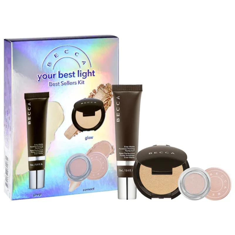 Becca - Set trang điểm 3 món Becca Your Best Light Bestsellers Kit