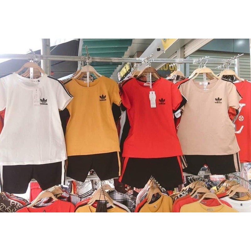 Bộ adidas cotton mát mịn