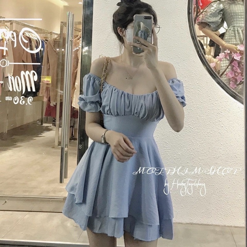 🦋Jumsuit Xếp Li Ngực Thắt Nơ Lưng🦋