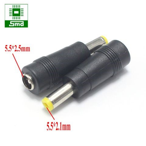 Đầu chuyển đổi DC 5.5x2.5 sang DC 5.5x2.1mm