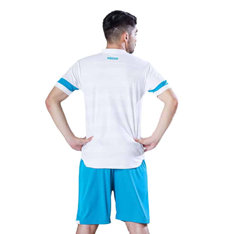 Đồ Đá Banh Không Logo Mecka Trắng -  Đồ Thể Thao Nam Nữ Cao Cấp CP Sport