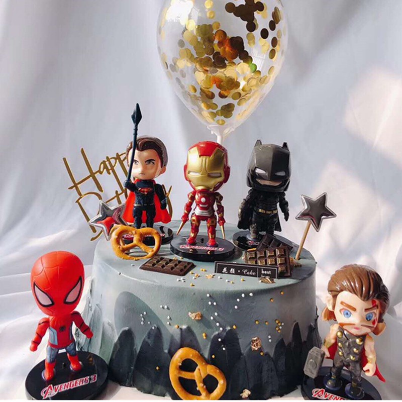 Set 6 Mô Hình Các Nhân Vật Trong Phim The Avengers