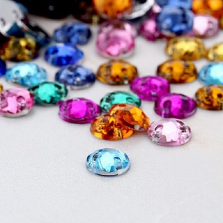 hạt pha lê  nhựa kết tròn -Hạt đá trang trí tròn - trang trí - trang sức - dây chuyền - vòng