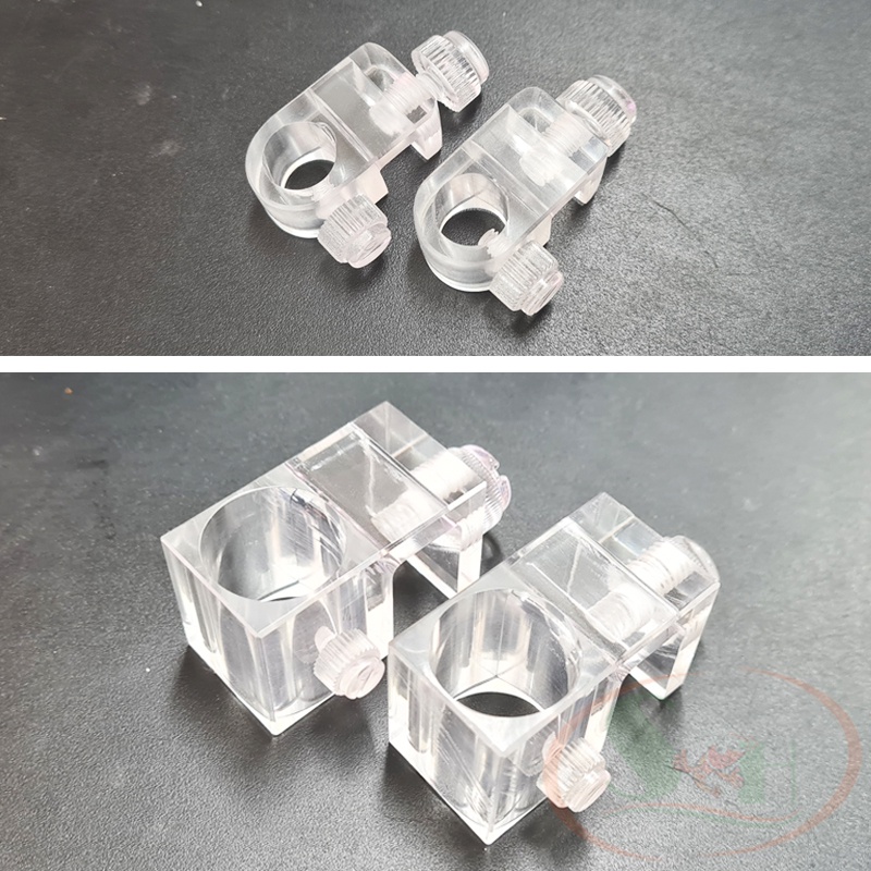 Kẹp mica Ebi-VN định hình ống 10, 12, 16, 20 mm in out thay nước bể cá tép thủy sinh