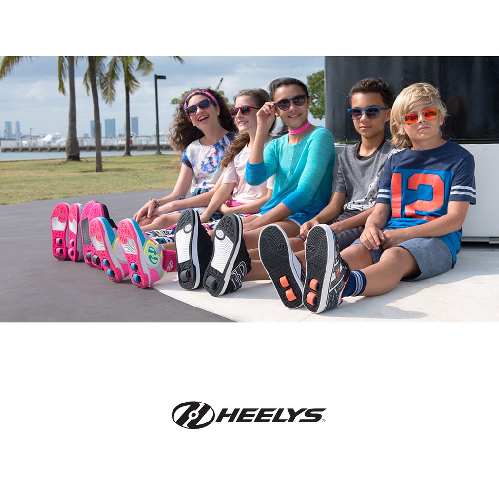 Giày thể thao trẻ em, giày thể thao có đế trượt phát sáng Heelys