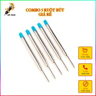 Combo 05 ruột bút ký giá rẻ rb01,ruột mực dự phòng st pen