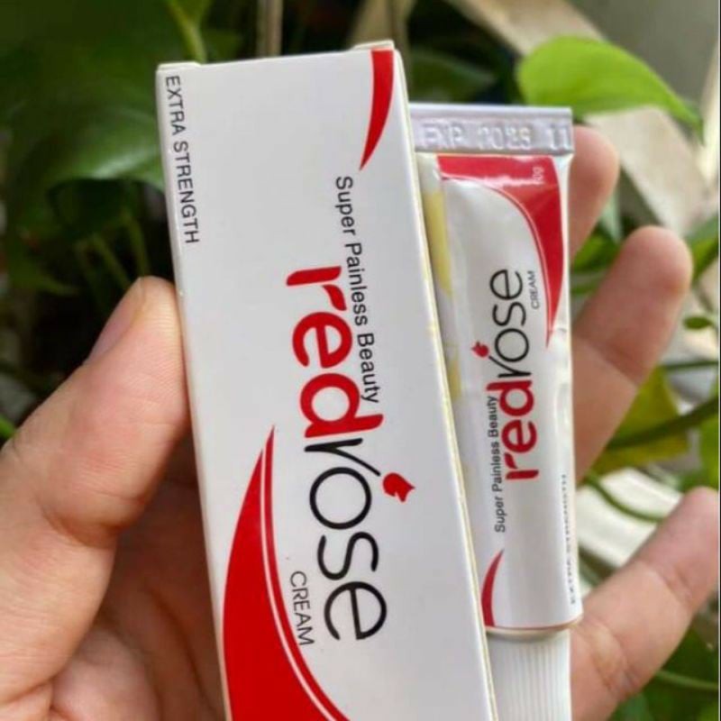 Kem ủ Red rose phun xăm (️Không xưng- Không đau_ Không cay_ Không cháy - không bợt lòng môi và rất rất tiết kiệm)