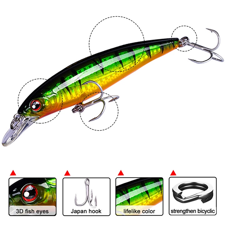 Mồi câu lure NOEBY MINNOW NBL9006 - 10cm -13.6g [Chính hãng]