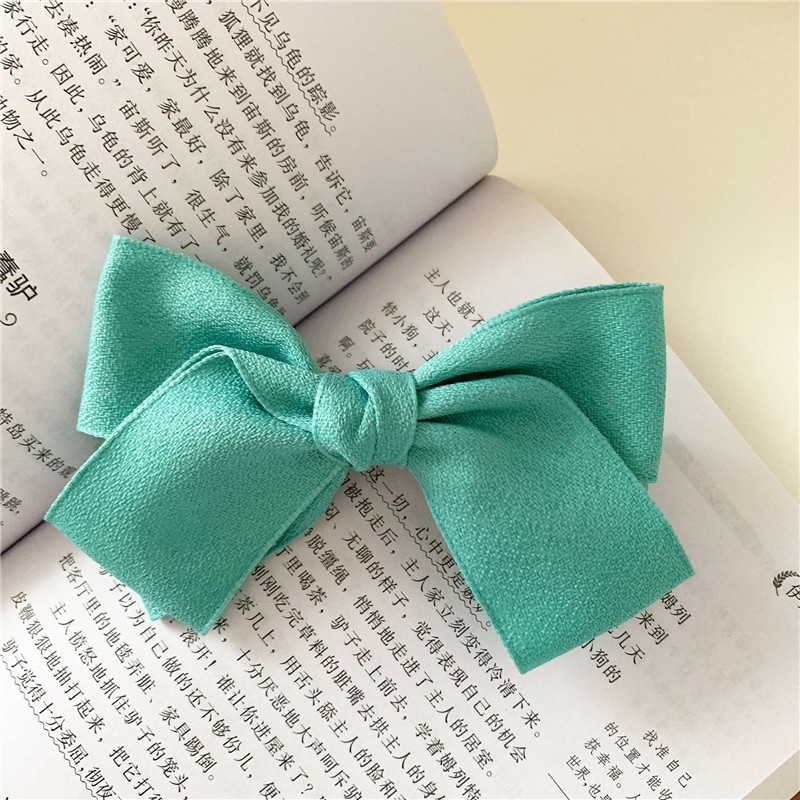 Kẹp Tóc Hình Nơ Nhiều Màu Sắc Dễ Thương Xinh Xắn Cho Bé Gái