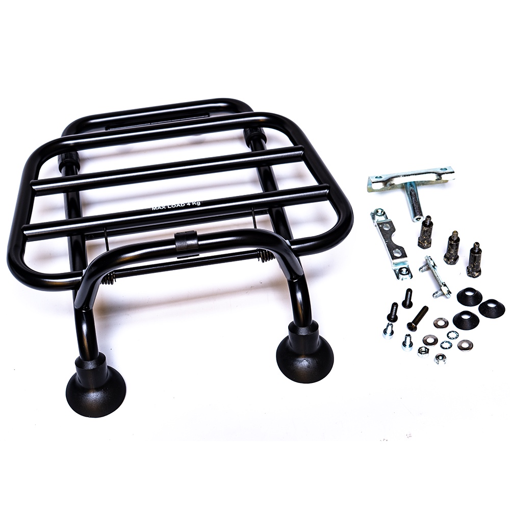 Baga trước dòng xe GTS/GTV/SEI GIORNI mã 1B001484 màu đen bóng