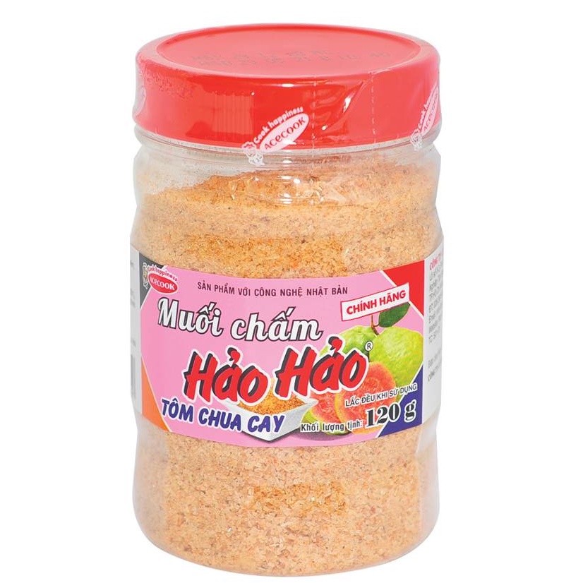 [DEAL] Muối Hảo Hảo Chấm Hoa Qủa Tôm Chua Cay- Hũ 120g