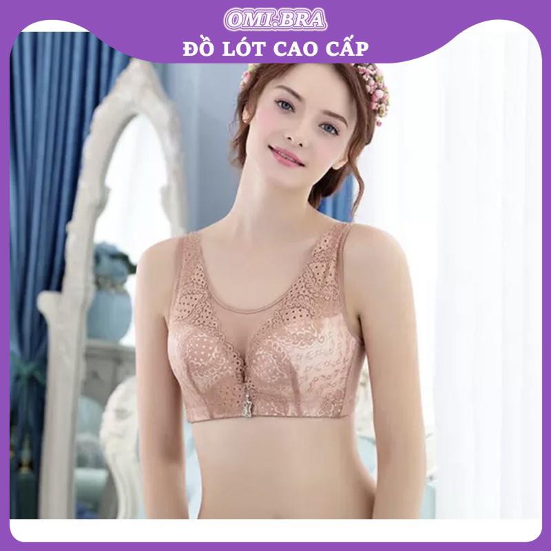 Áo lót BiG SIZE cho người béo (198), mút mỏng, 4 móc quai to thời trang