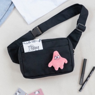 Túi đeo chéo vải canvas unisex  - May's Tote Bag (Bao tử)