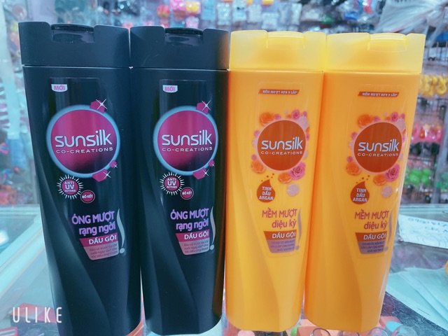 DẦU GỘI SUNSILK BỒ KẾT ÓNG MƯỢT RẠNG NGỜI  170G