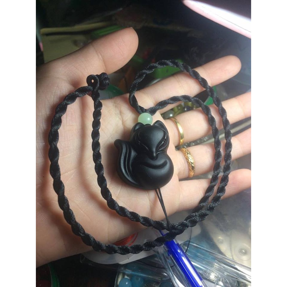 vòng cổ bà hồ ly đen- 200k