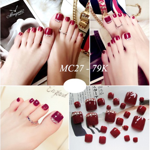 Móng chân giả 24 móng