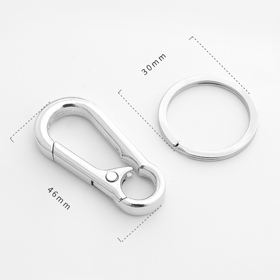 ✅ Móc Khóa - Móc Treo Chìa Khóa Bằng Thép Chống Gỉ Cao Cấp Tiện Dụng Khi Treo Chìa Khóa Xe Máy, ô tô