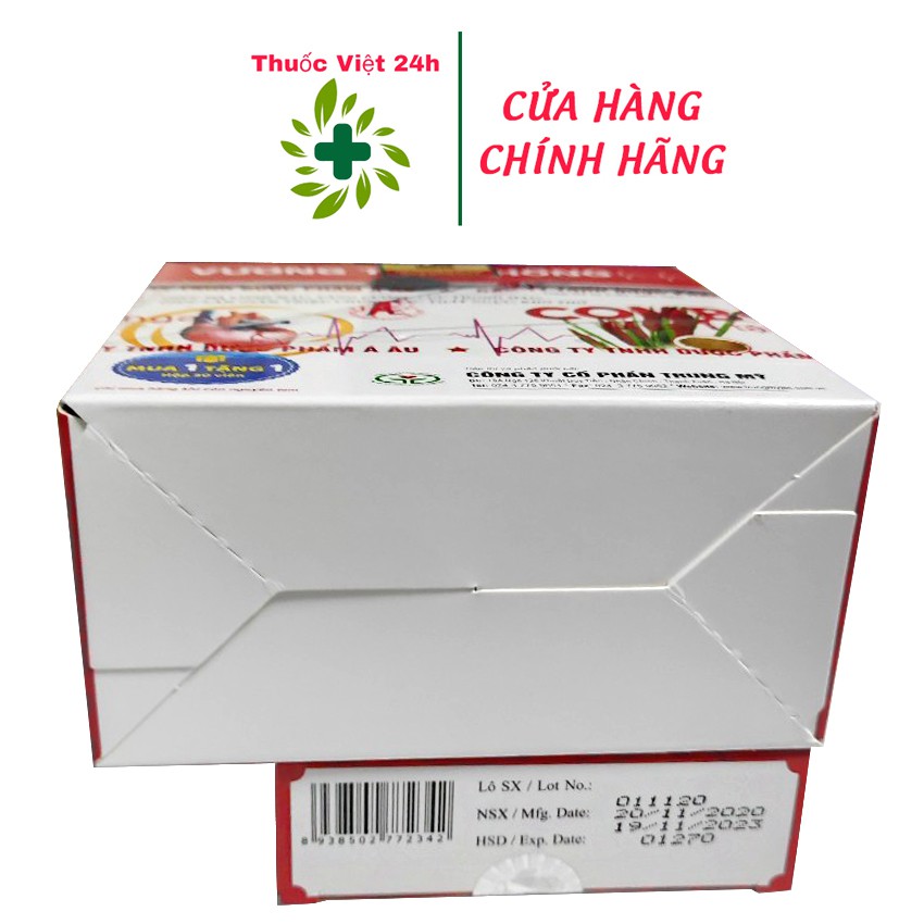 Vương Tâm Thống (Hộp 180 viên) Giúp tăng cường sức khỏe tim mạch - thuocviet24h