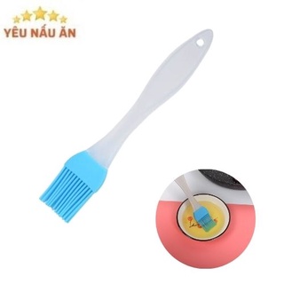 Chổi quét bề mặt bánh, cọ quét dầu ăn bằng silicon cán trong suốt kích thước 16cm
