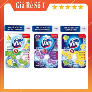 Viên Tẩy Bồn Cầu Vim Power 55g