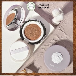 Phấn Nước Cushion HOLDLIVE Favourite Infiltration HL404 Kèm Lỗi Thay Thế - Bộ Sưu Tập Hoa Trà Độc Đáo [ HOLD LIVE ]
