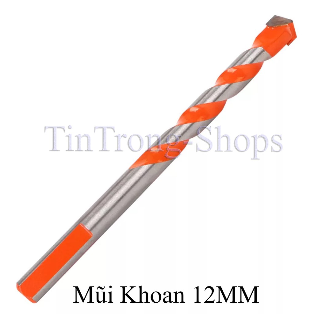 Mũi khoan đa năng , 6mm, 8mm, 10mm, 12mm thích hợp cho mọi vật liệu.
