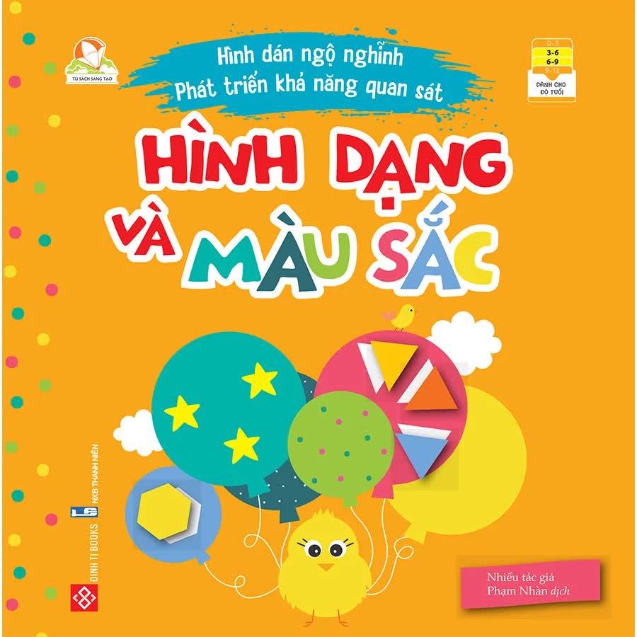 Sách-Hình dán ngộ nghĩnh - Phát triển khả năng quan sát