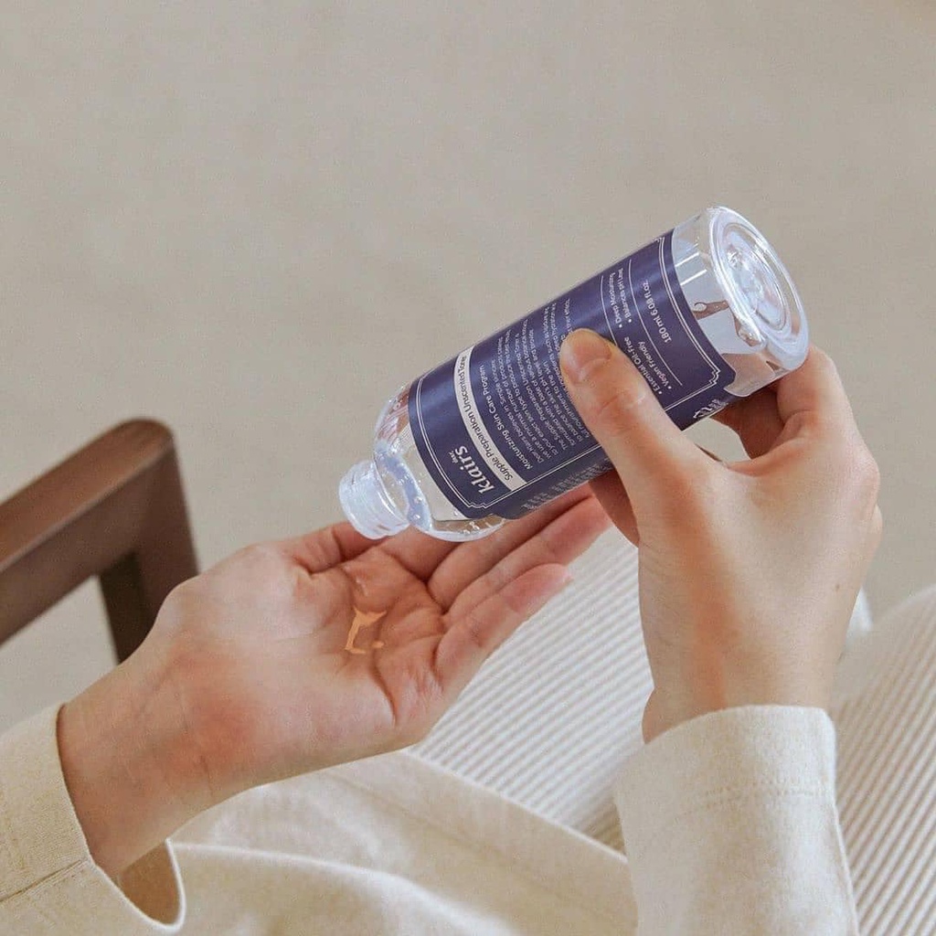 Nước hoa hồng không mùi dưỡng ẩm da và làm mềm da Klairs Supple Preparation Unscented 180ml