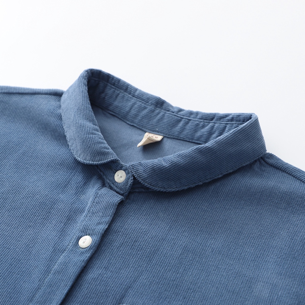 Áo Sơ Mi Nữ Tay Dài Có Túi Thiết Kế Mới Lạ