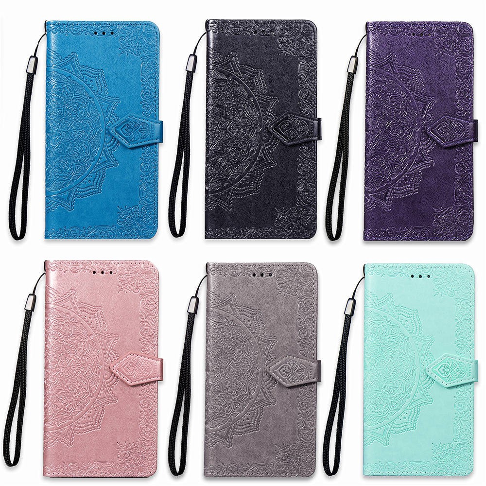 Flip Case OPPO A3S Case Flip 3D Embossing PU Leather Wallet Cover OPPO A3S A5 OPPOA3S OPPOA5 Stand Holder Case