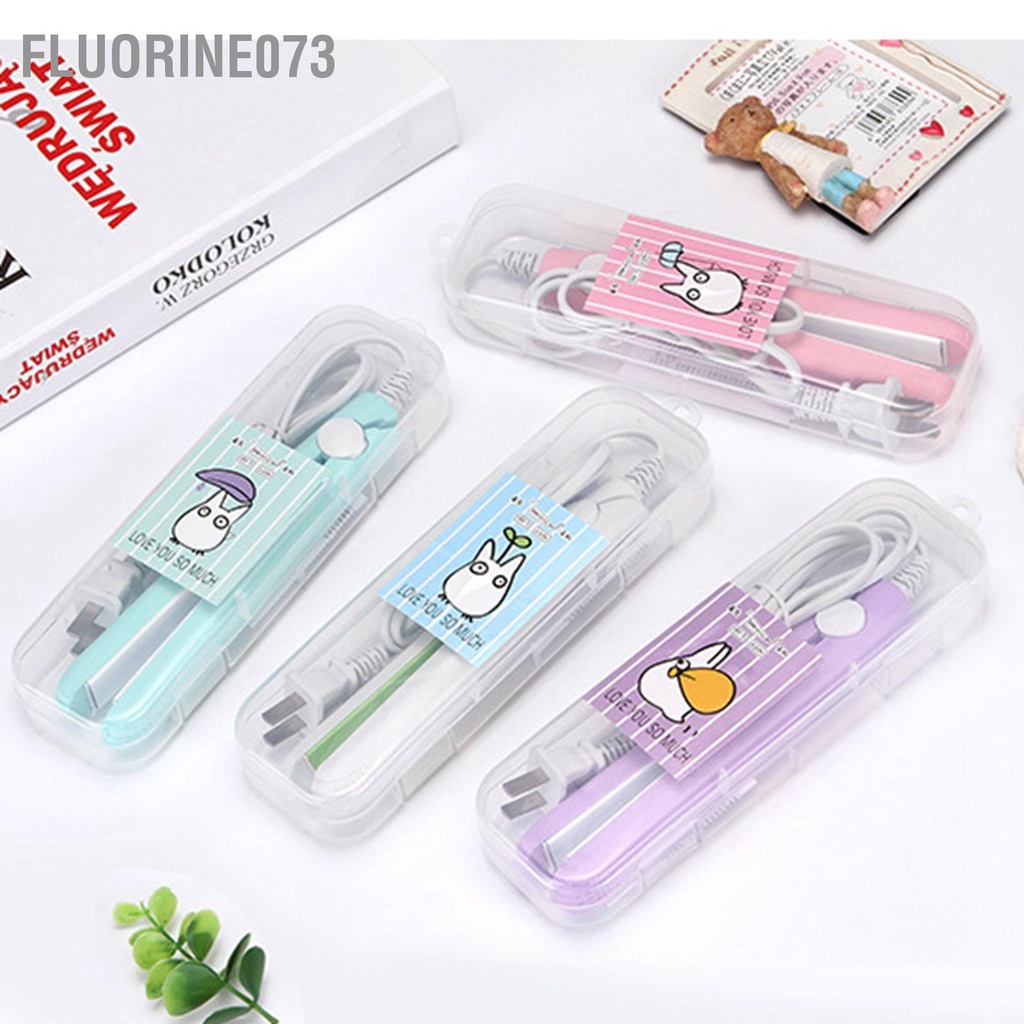 [Hàng mới về] Máy duỗi tóc chuyên nghiệp mini 220V thiết kế tấm duỗi bằng gốm tiện dụng cho sinh viên