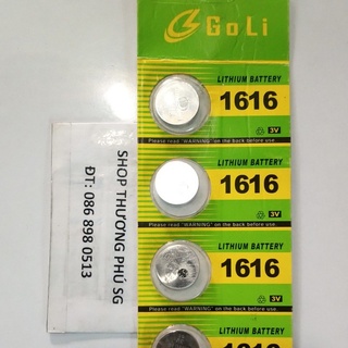 Pin goli lithium battery cr1616, 1616 - 3v