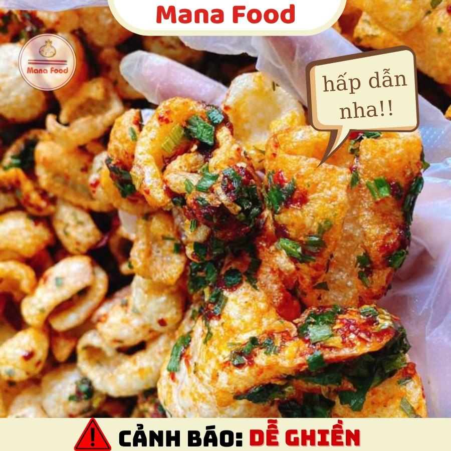 150G Da Heo Mắm Hành Mana Food, da heo rong biển, da heo tóp mỡ | Thật Giòn - Thật Béo - Thơm Ngon Đậm Vị | BigBuy360 - bigbuy360.vn