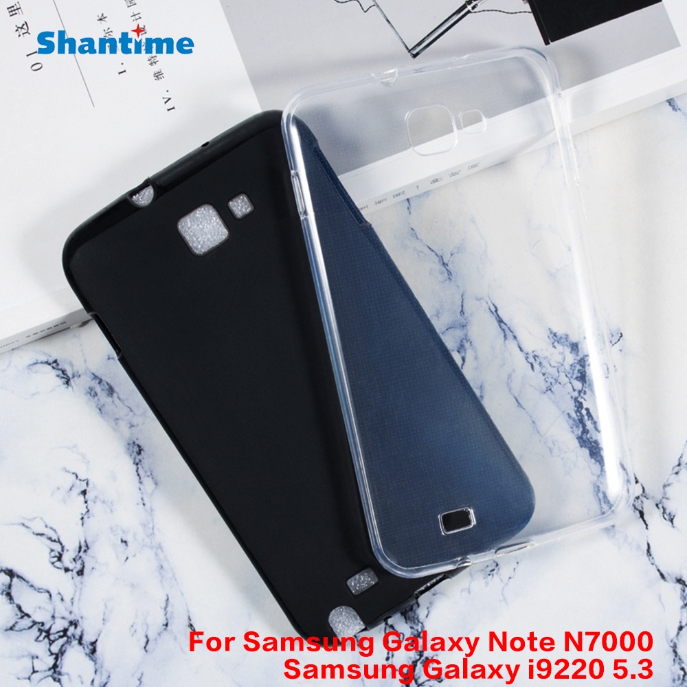 Ốp Điện Thoại TPU Silicon Mềm Cho Samsung Galaxy Note N7000 Samsung Galaxy i9220 5.3"