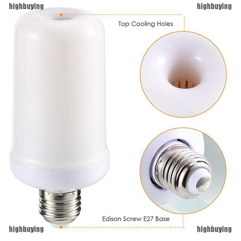 Bóng Đèn LED E27 5W Hiệu Ứng Ngọn Lửa Tự Nhiên