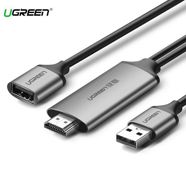 Cáp chuyển tín hiệu từ điện thoại, máy tính bảng ra HDMI dài 1.5m Ugreen 50291