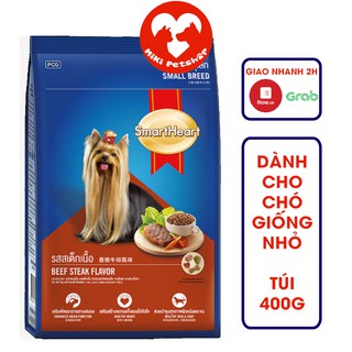 Thức Ăn Hạt Cho Chó Smartheart 400g Dành Cho Chó Giống Nhỏ - Miki Petshop